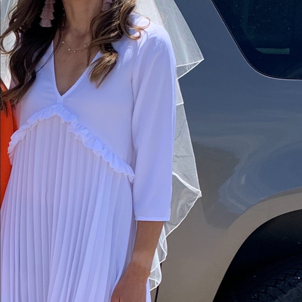 White dress